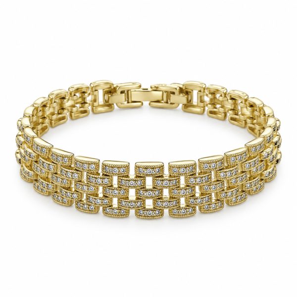 Xuping Gold 190x10mm