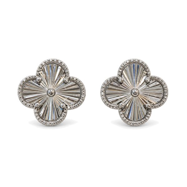 Silver Motifli Küpe