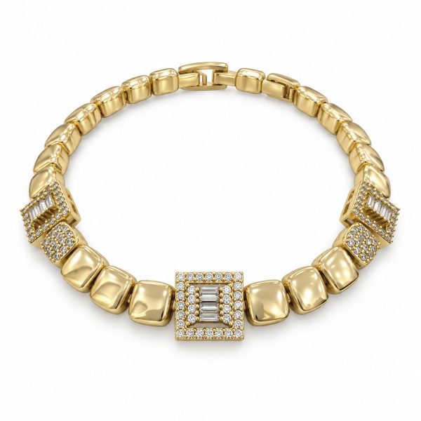 Xuping Gold Zincir Bileklik 185 × 6 mm