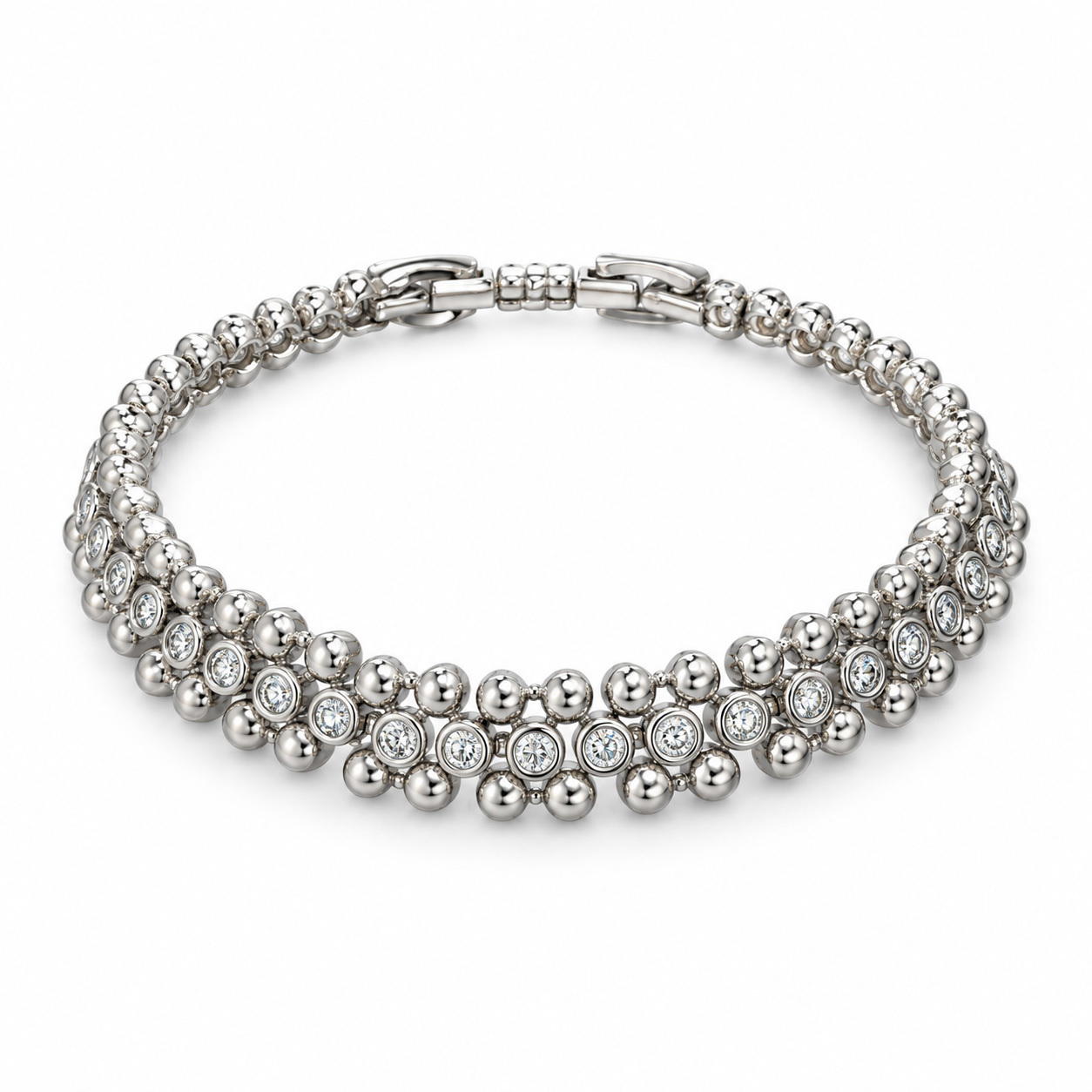 Xuping Silver Zincir Bileklik 190 × 7 mm