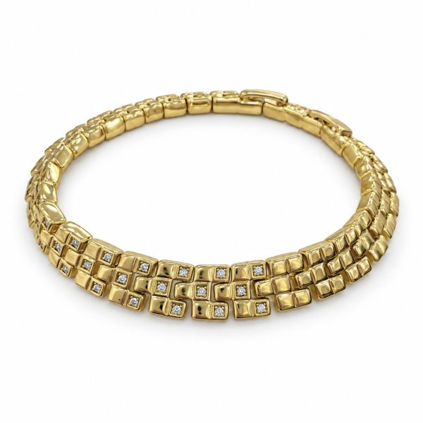 Xuping Gold Zincir Bileklik 185 × 8 mm – Model 0396