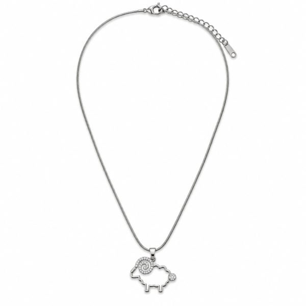 Koç Figürlü Silver Kolye