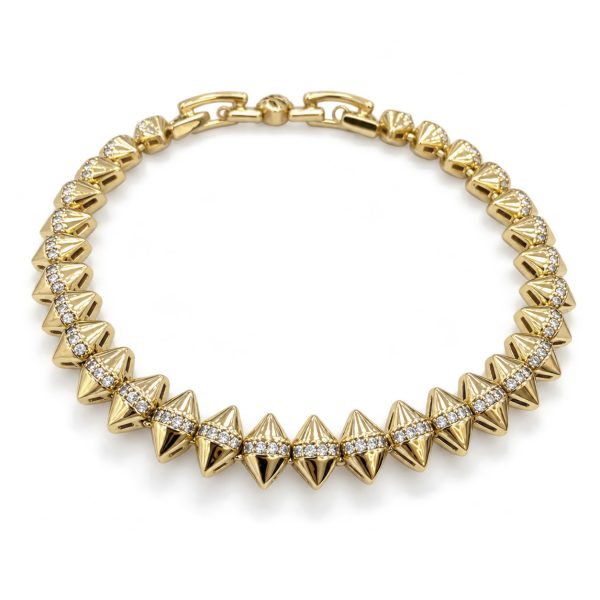 Xuping Gold Zincir Bileklik 180 × 8 mm – Model 0439