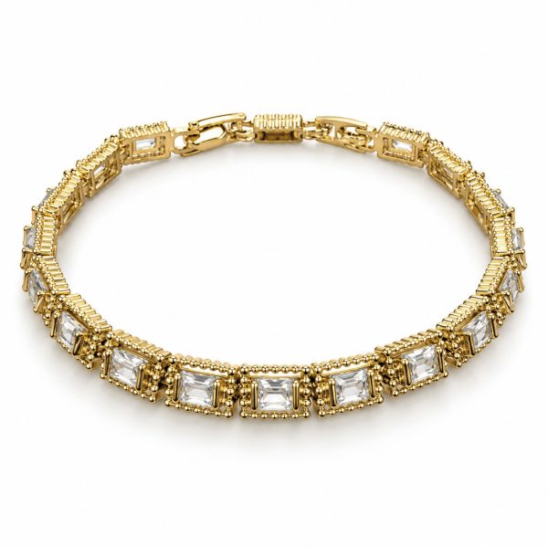 Xuping Gold Zincir Bileklik 180 × 8 mm – Model 0440