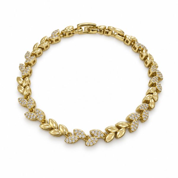 Xuping Gold Zincir Bileklik 185 × 5 mm